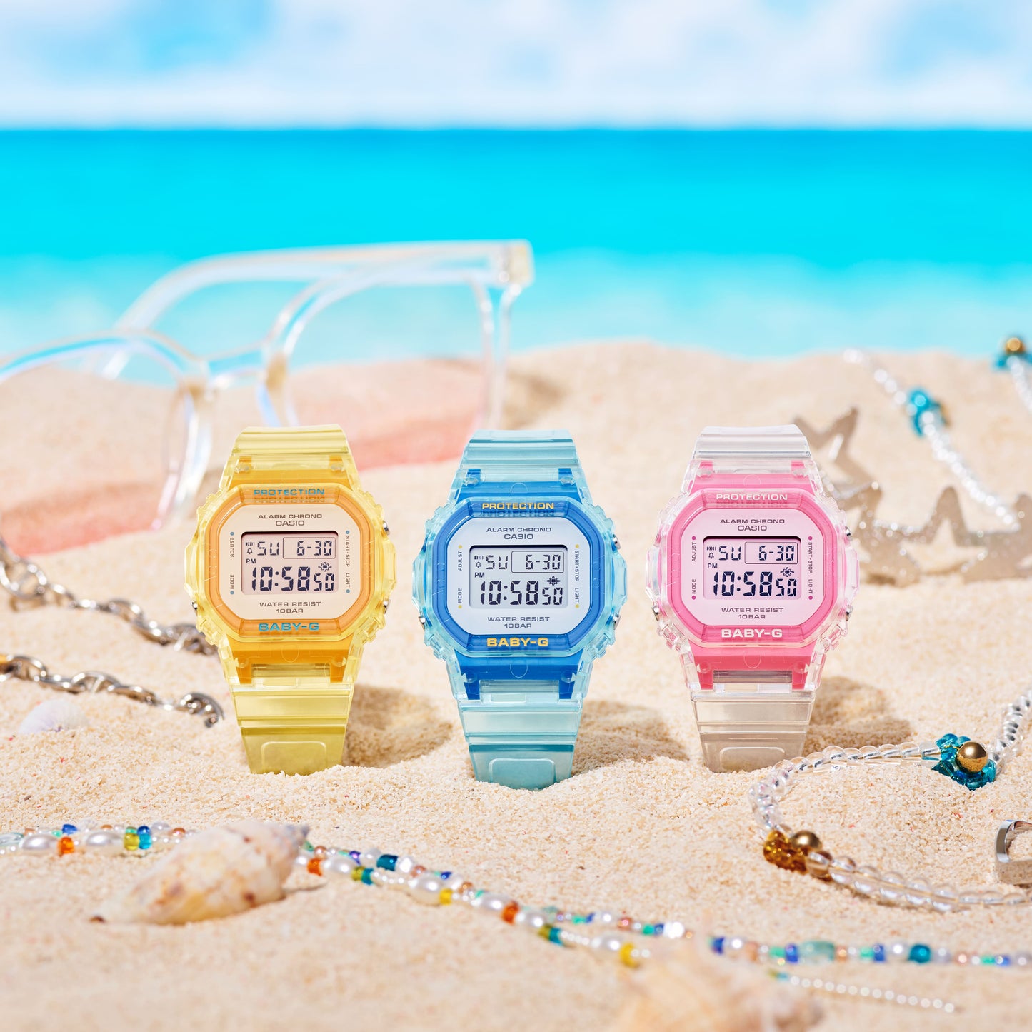 Casio Baby-G - Summer Jelly Serie BGD-565SJ-7ER Women's Watch