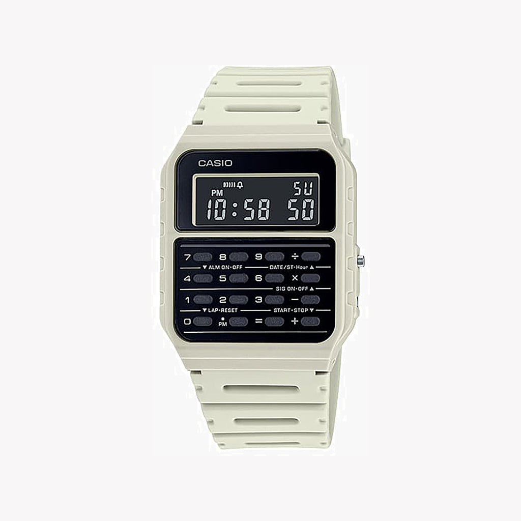 CASIO CA-53WF-8B BOLD FUNCTIONALITY - SPORTY DIGITAL WATCH WITH 1/100-SECOND STOPWATCH AND CALCULATOR