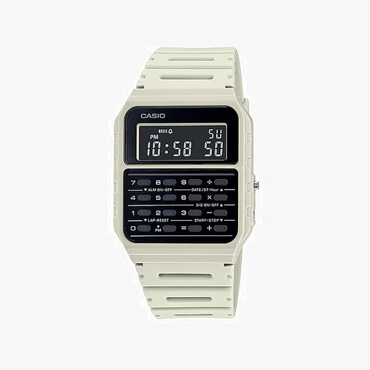 Casio CA-53WF-8B DATA BANK Montre unisexe blanche