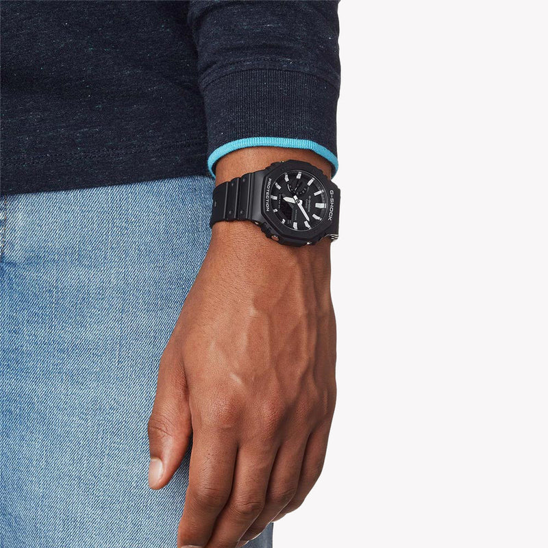 Casio G-Shock Men's Black Resin Watch, Carbon Case | Ga-2100-1aer by i-watch