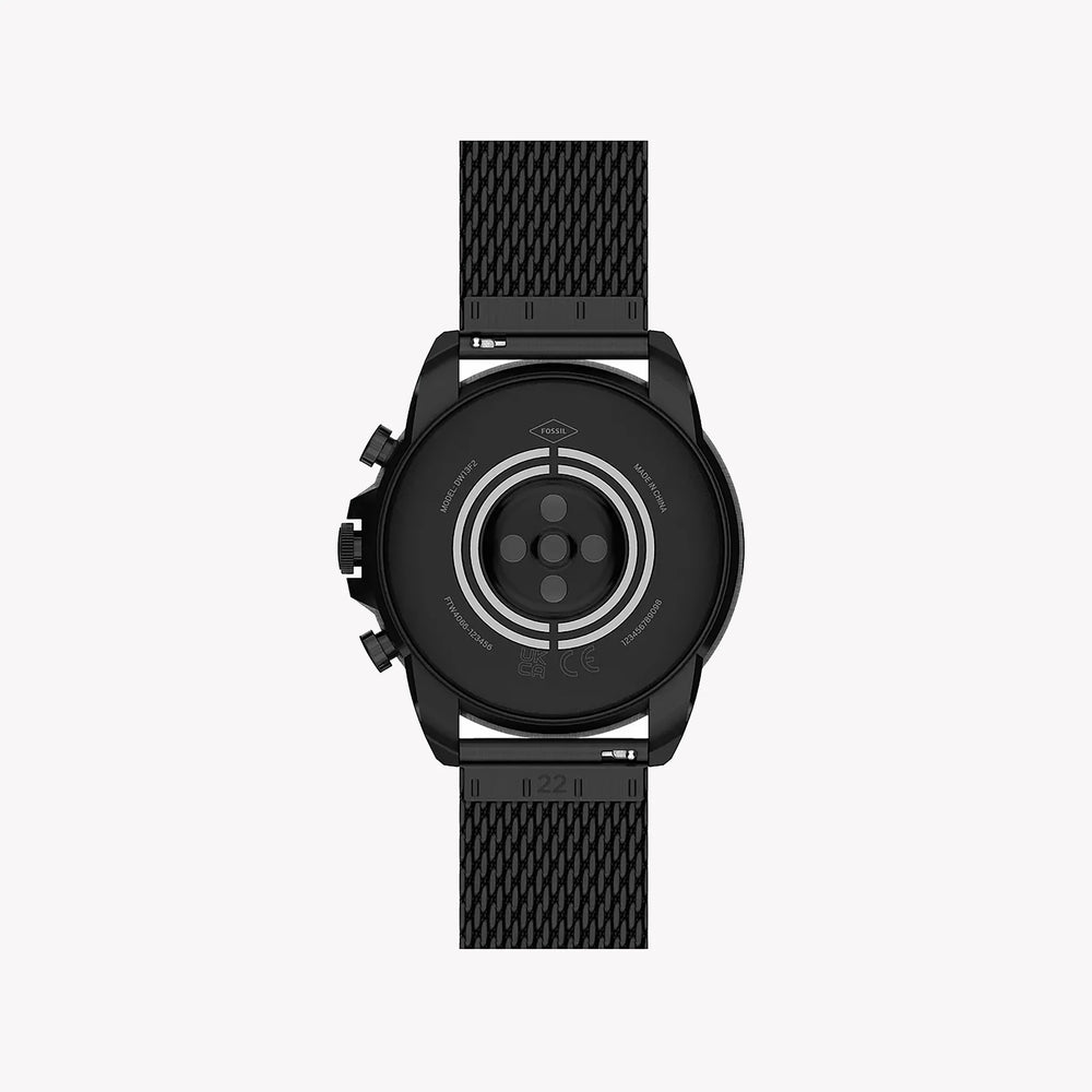 Fossil Men's Black Stainless Steel Watch, Black Dial | Ftw4066 by i-watch