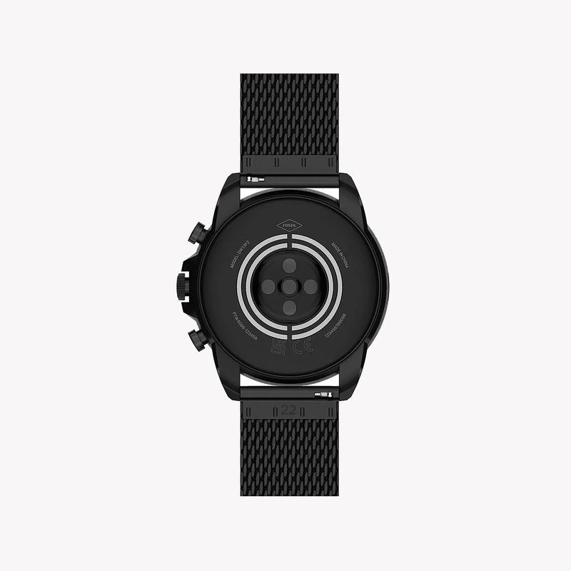 Fossil Men's Black Stainless Steel Watch, Black Dial | Ftw4066 by i-watch