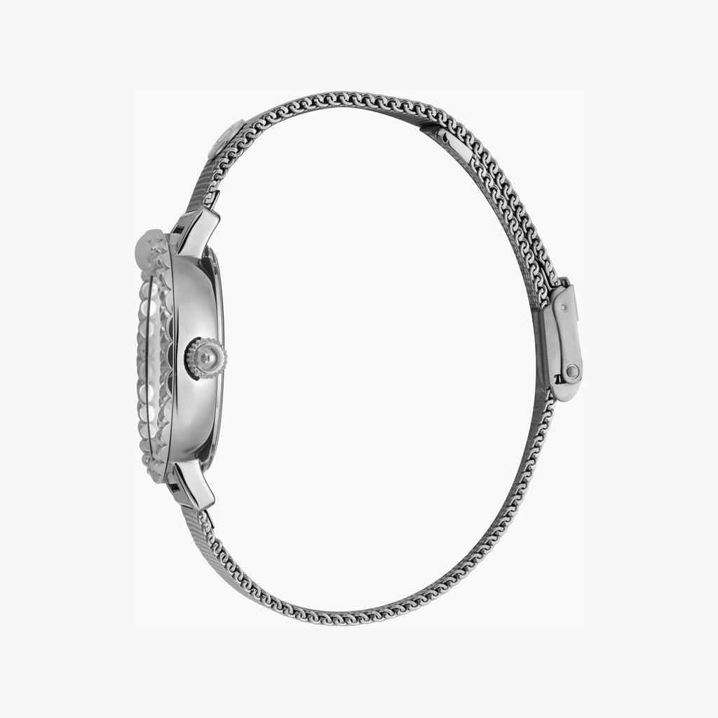 JUST CAVALLI Women's Watch with Silver Stainless Steel Case and Silver Stainless Steel Band-i-Watch-2