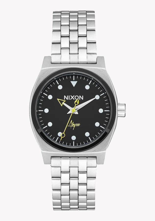 Nixon Women's Silver Stainless Steel, Black Dial | A1130-2971 by i-watch