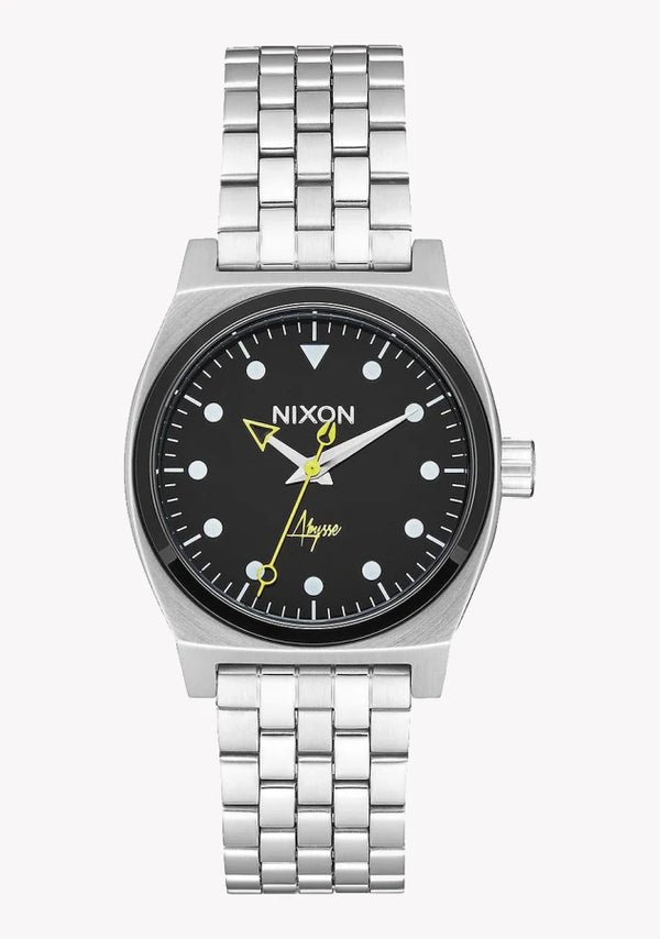 Nixon Women's Silver Stainless Steel, Black Dial | A1130-2971 by i-watch