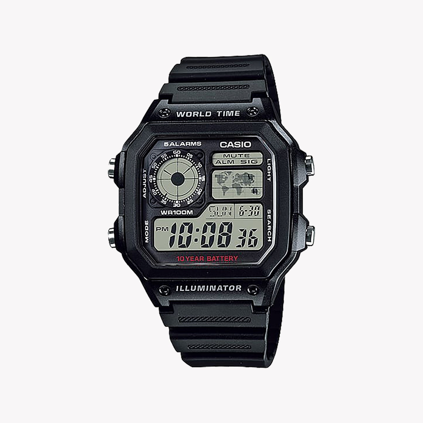 Casio AE-1200WH-1AVEF Unisex Watch