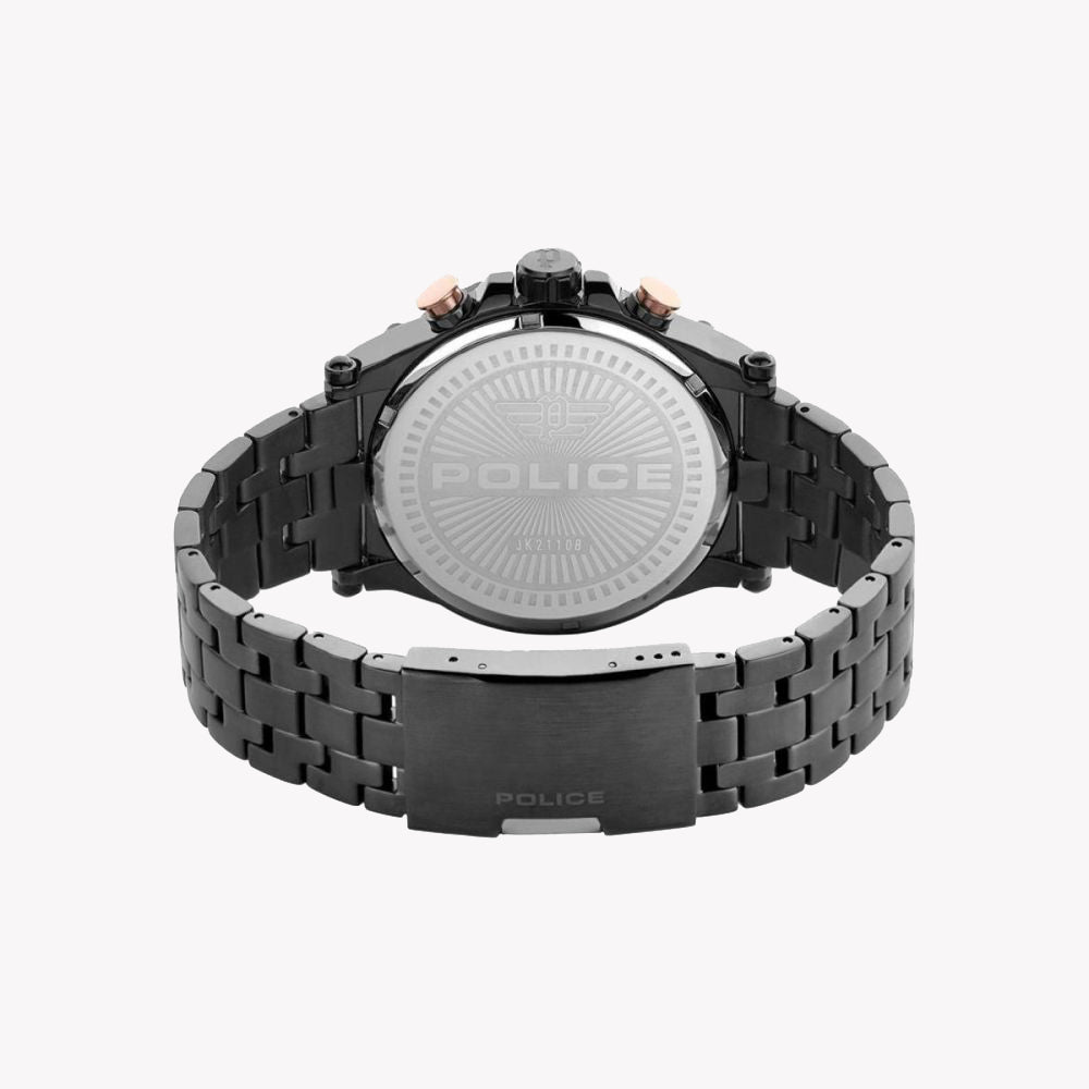 POLICE PEWJK2110841 - TIMELESS ELEGANCE IN RUGGED BLACK STAINLESS STEEL MEN'S WATCH-i-Watch-3