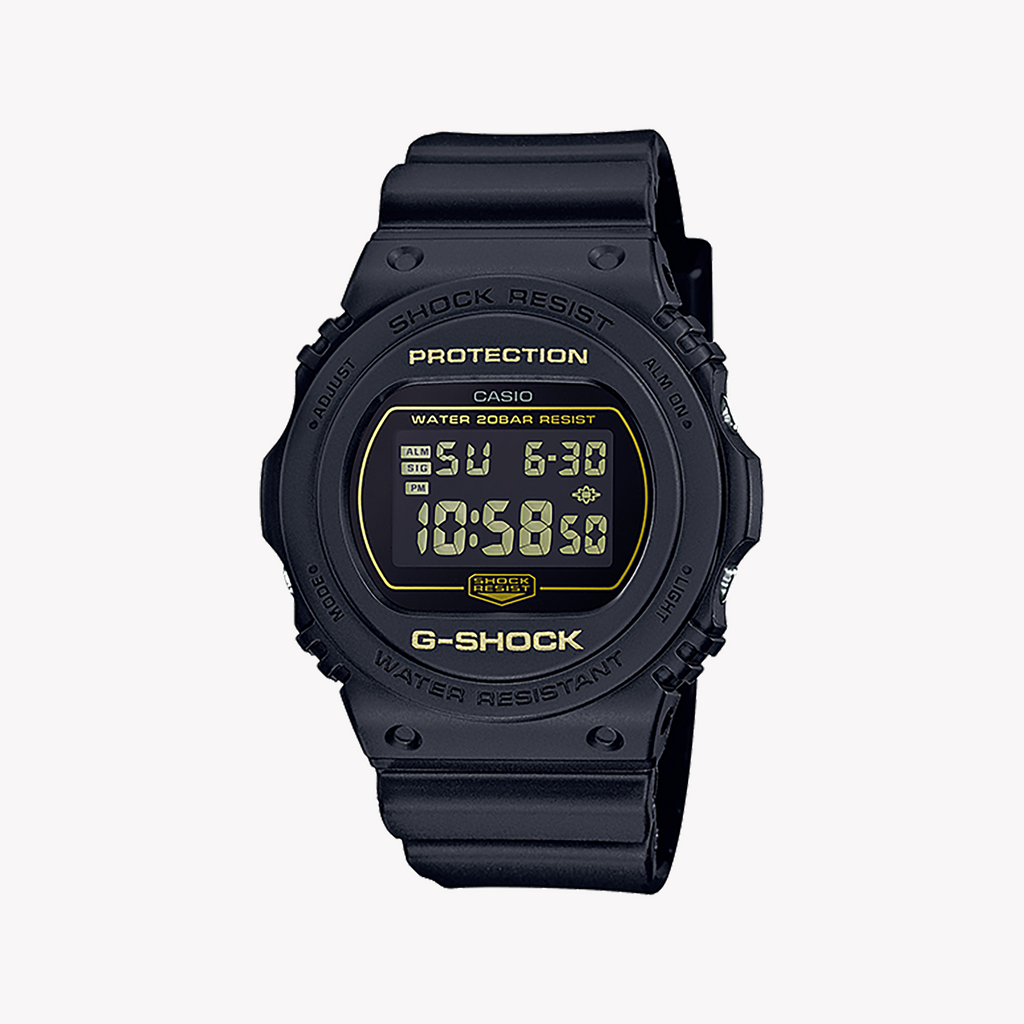 CASIO G-SHOCK DW-5700BBM-1DR - BLACKOUT BOLD ADVENTURER Men's Watch with sleek digital dial and robust resin band