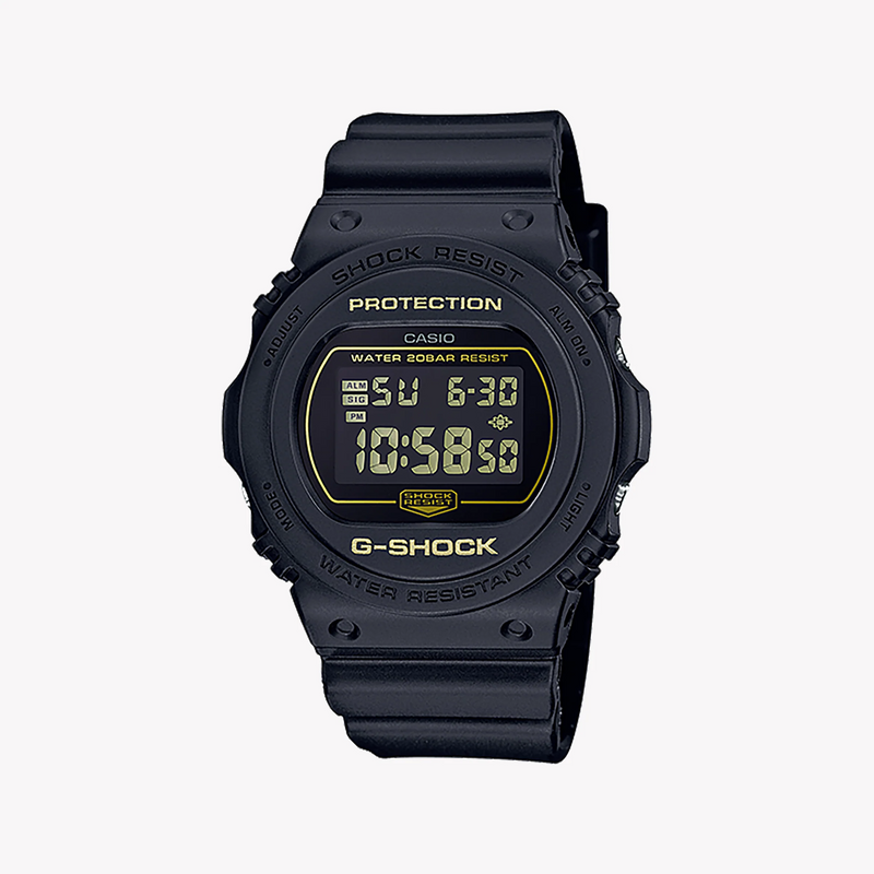 Casio G-Shock Dw-5700bbm-1dr - Blackout Bold Adventurer Men's Watch With Sleek Digital Dial And Robust Resin Band by i-watch