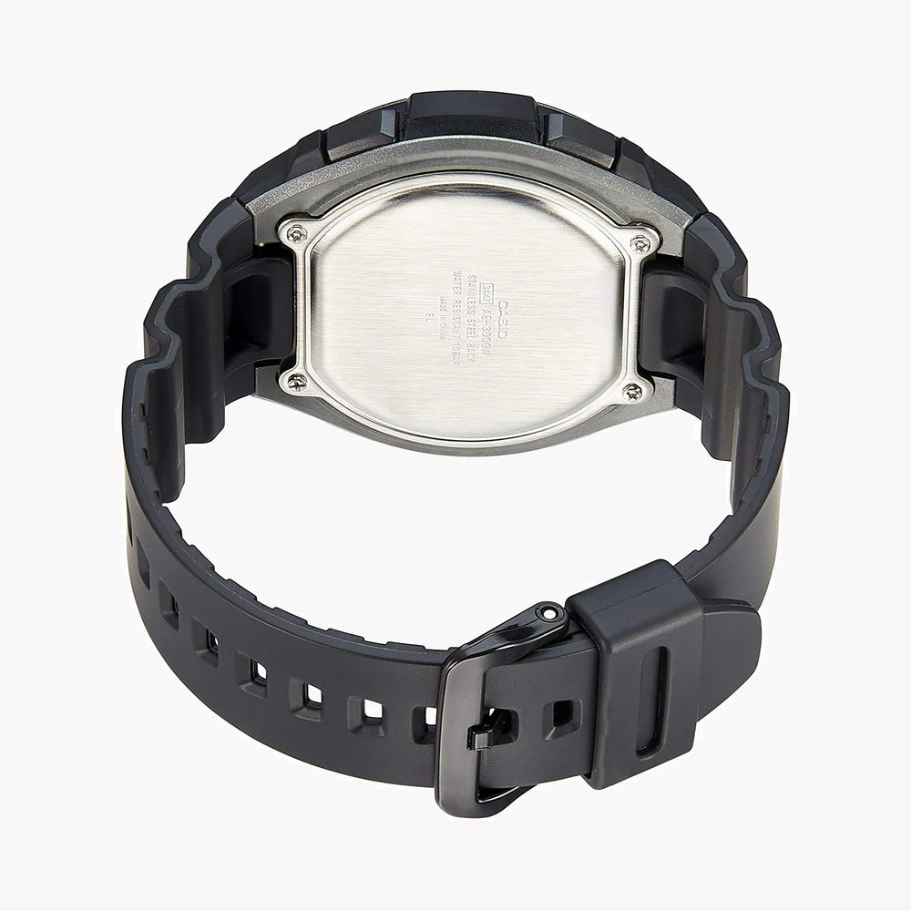 Casio Ae-3000w-1avdf Black CommAnder - Adventure Awaits Men's Watch With Rugged Design, Multiple Time Zones, and Water Resistance. by i-watch