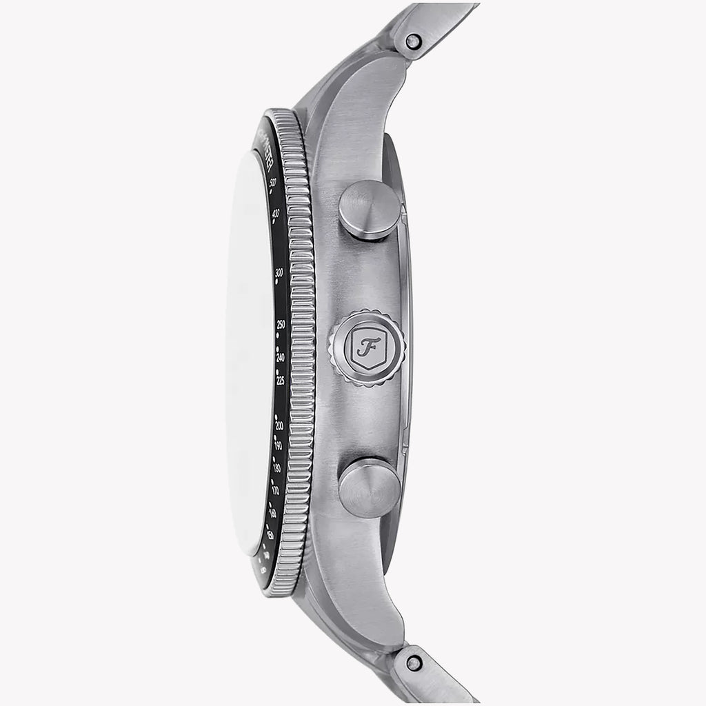 FOSSIL FS6045 TIMELESS ELEGANCE - MEN'S STAINLESS STEEL CHRONOGRAPH WATCH WITH BLACK DIAL-i-Watch-4