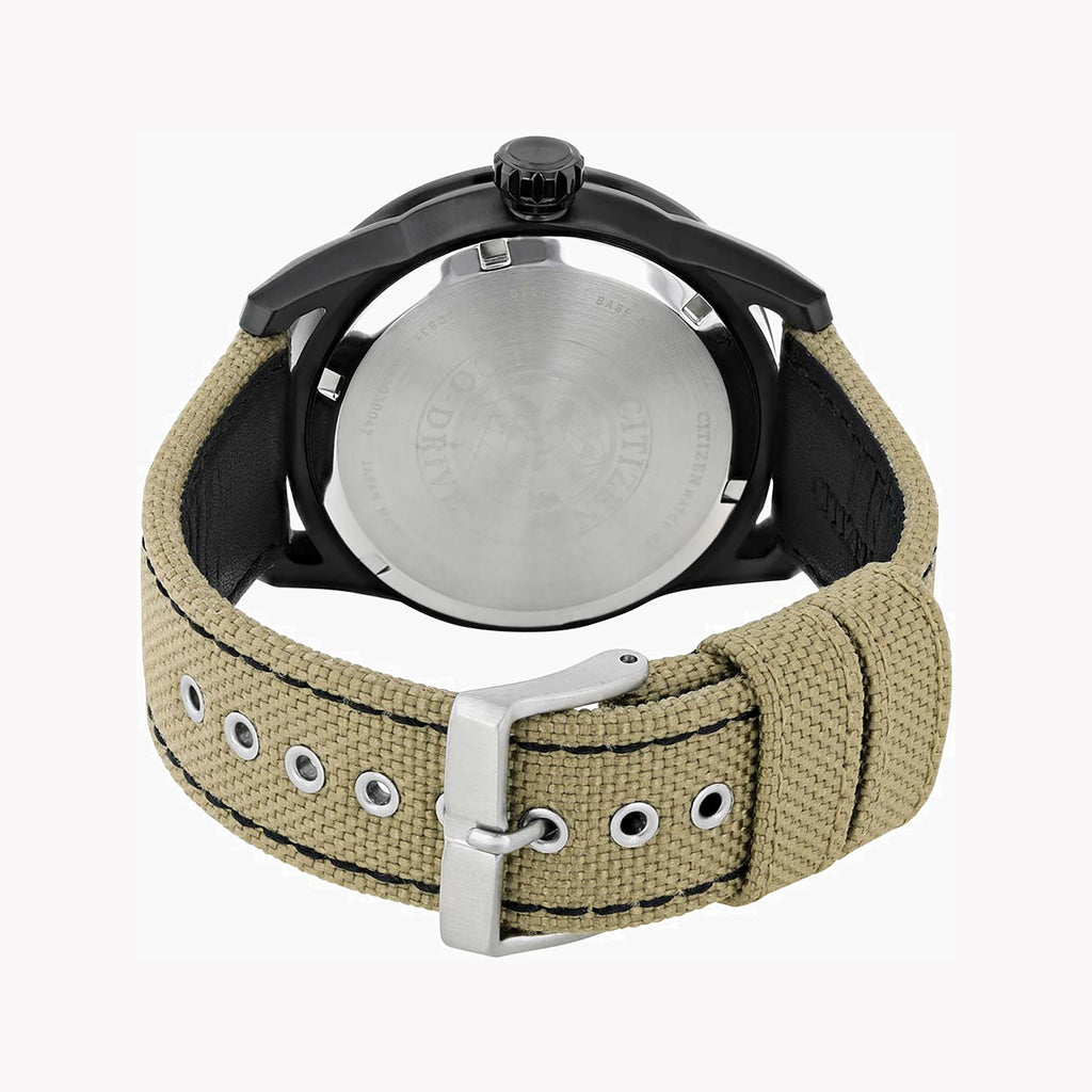 CITIZEN AW1365-19P ECO-DRIVE - MODERN BLACK & BEIGE MEN'S TIMEPIECE-i-Watch-2