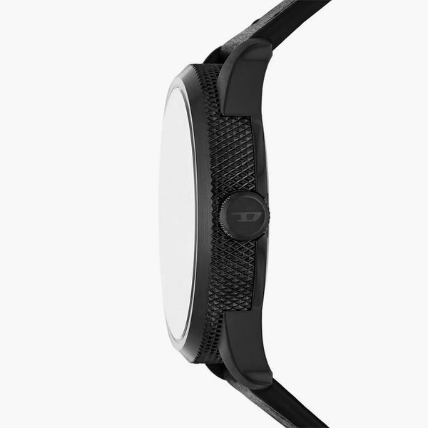 Diesel Men's Black Leather Watch, Stainless Steel Case | Dz2180 by i-watch