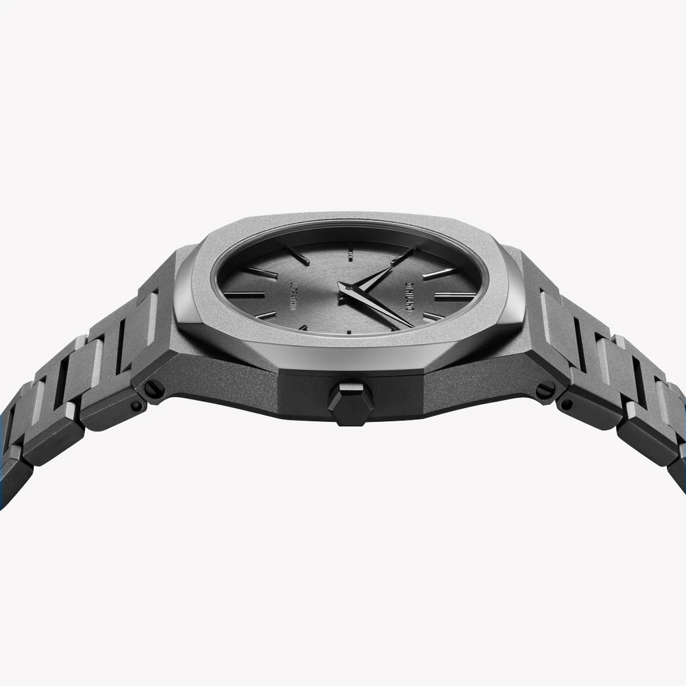 D1 MILANO Men's Black Stainless Steel Watch, Black Dial | D1-UTBL32 by i-watch