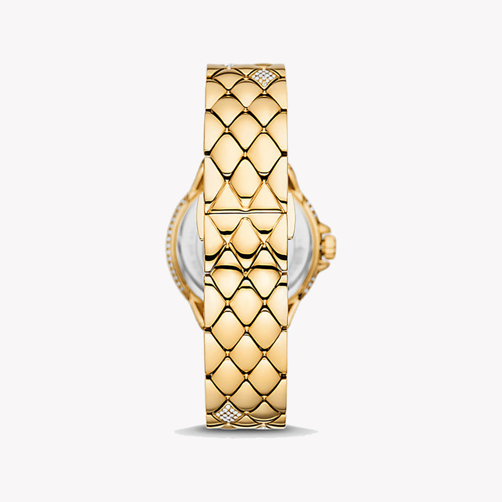 Michael Kors Women's Gold Stainless Steel Watch, White Dial | Mk4801 by i-watch