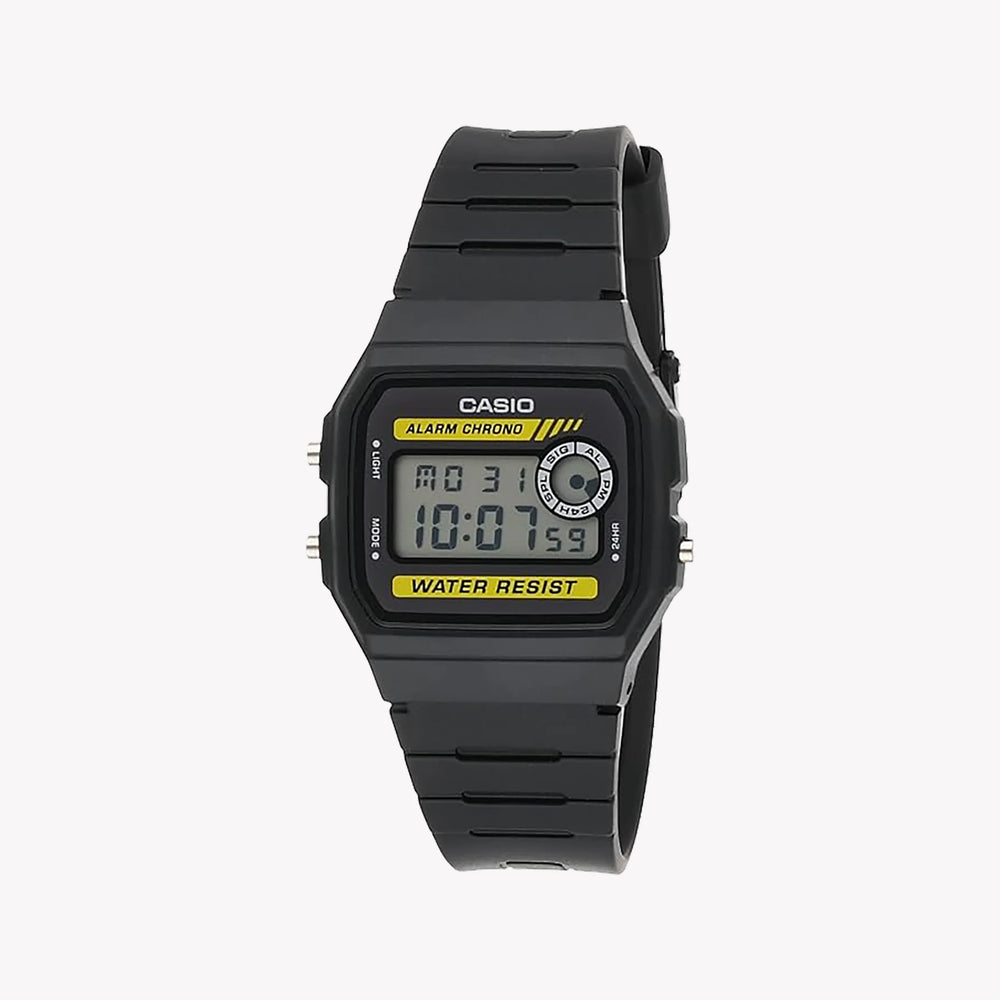 Timeless Elegance Unisex Resin Watch, Black | F-94wa-9dga by i-watch