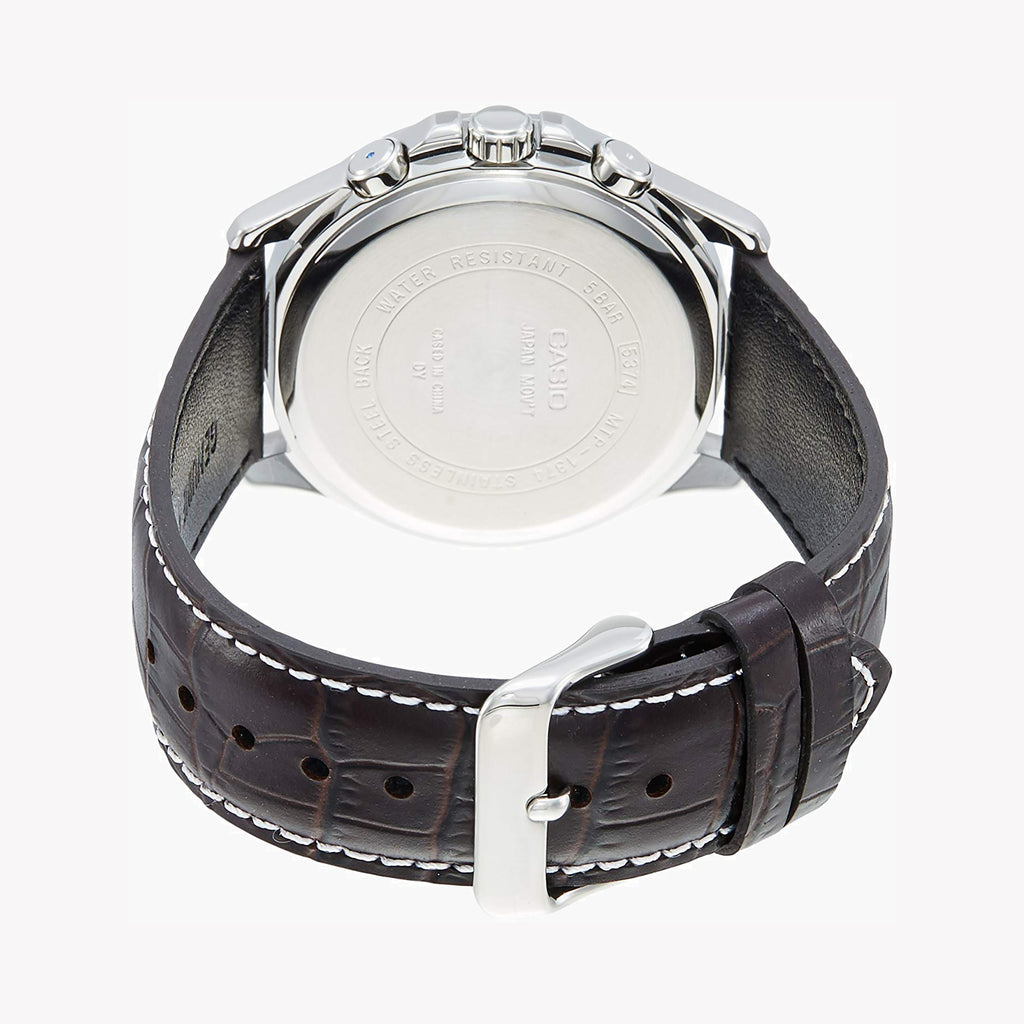 CASIO MTP-1374L-7A1VDF – ZEITLOSE ELEGANZ HERRENUHR MIT LEDERARMBAND & QUARZWERKWERK