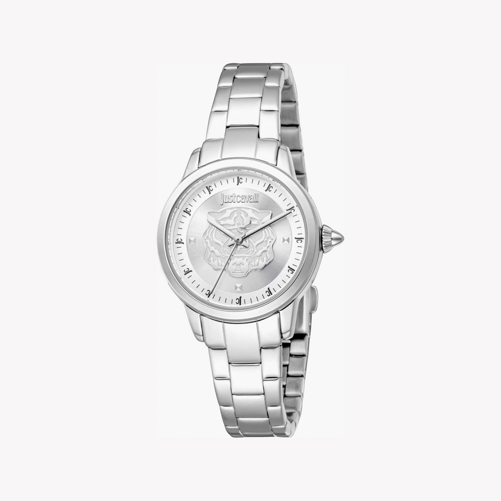 Just Cavalli Women's Silver Watch, Silver Dial | Jc1l334m0045 by i-watch