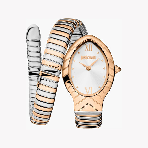 Just Cavalli Women's Stainless Steel Watch, Silver Dial | Jc1l247m0065 by i-watch
