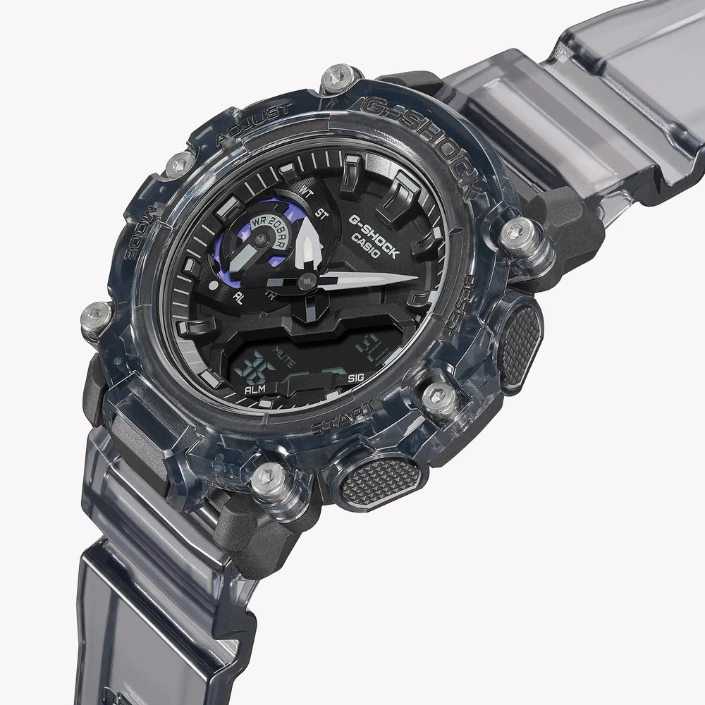 G-Shock Men's Black Resin Watch, Bold Design | Ga-2200skl-8adr by i-watch