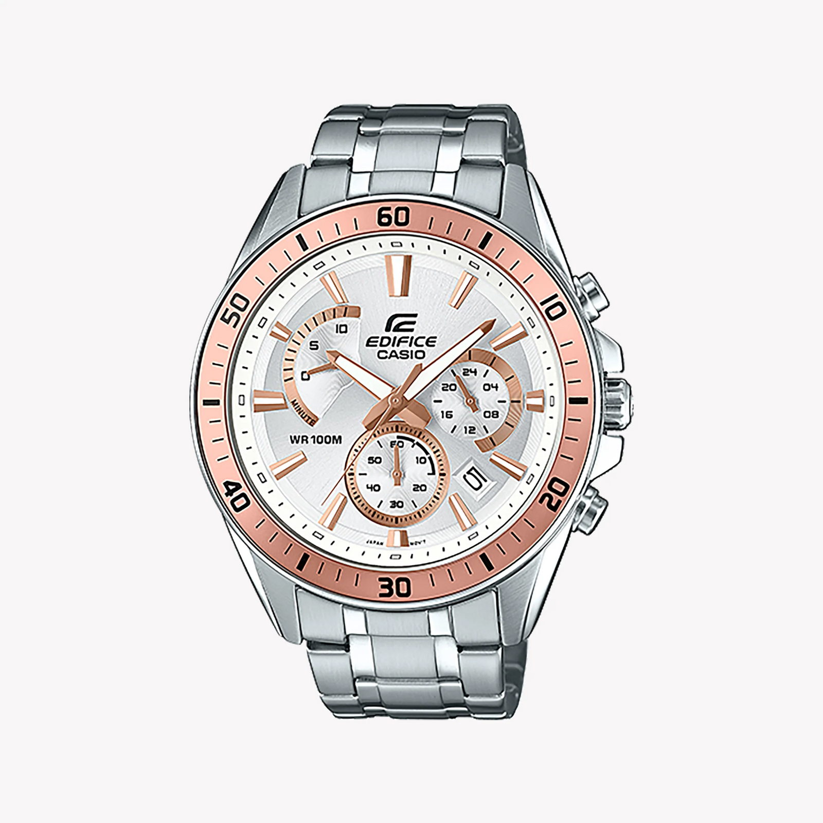 Casio Edifice Efr-552d-7avudf - Sporty Elegance Men's Watch With Sleek Stainless Steel Design by i-watch