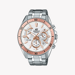 CASIO EDIFICE EFR-552D-7AVUDF - SPORTY ELEGANCE MEN'S WATCH WITH SLEEK STAINLESS STEEL DESIGN