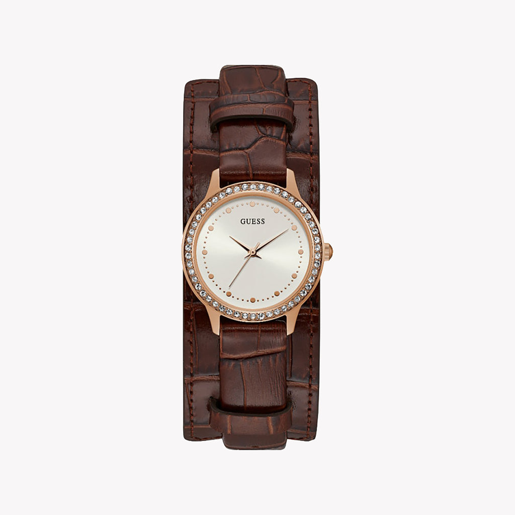 GUESS W1150L2 ROSE GOLD CHIC - ELEGANT TIMEPIECE FOR THE MODERN WOMAN