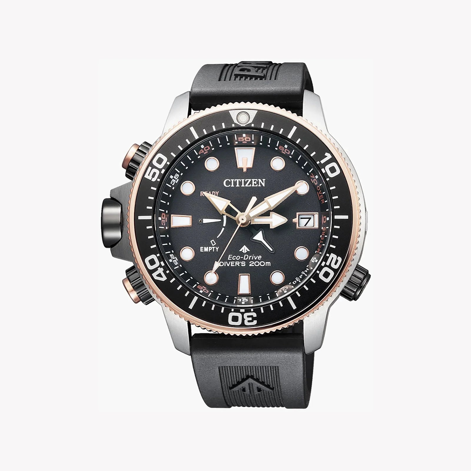 Citizen Bn2037-11e - Adventure Ready Men's Eco-Drive Dive Watch With Black Urethane Band by i-watch