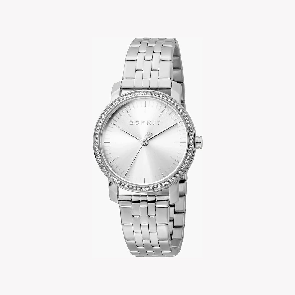 Esprit Women's Stainless Steel Watch, Silver Dial | Es100123456 by i-watch