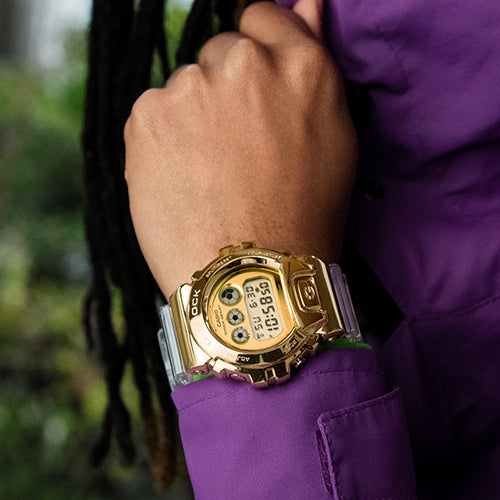 CASIO G-SHOCK GM-6900SG-9DR - GOLDEN GLORY MEN'S WATCH with Sleek White Resin Band and Rugged Durability-i-Watch-2