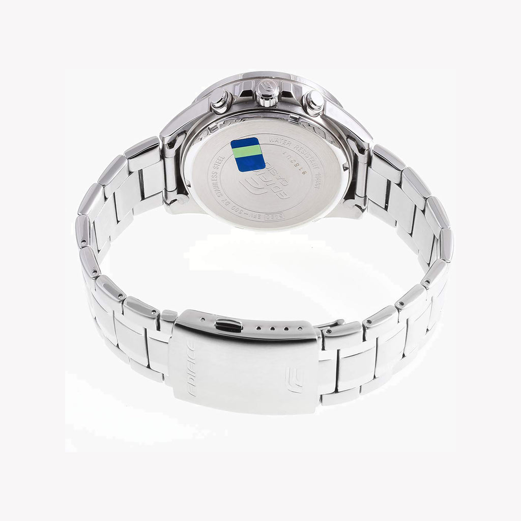 CASIO EDIFICE EFV-580D-7AVUDF - TIMELESS ELEGANCE MEN'S WATCH WITH SILVER STAINLESS STEEL BAND-i-Watch-3