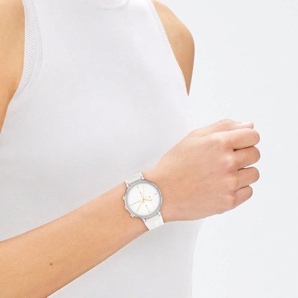 Ck Calvin Klein Men's Stainless Steel Watch, White Dial | K1m21126 by i-watch