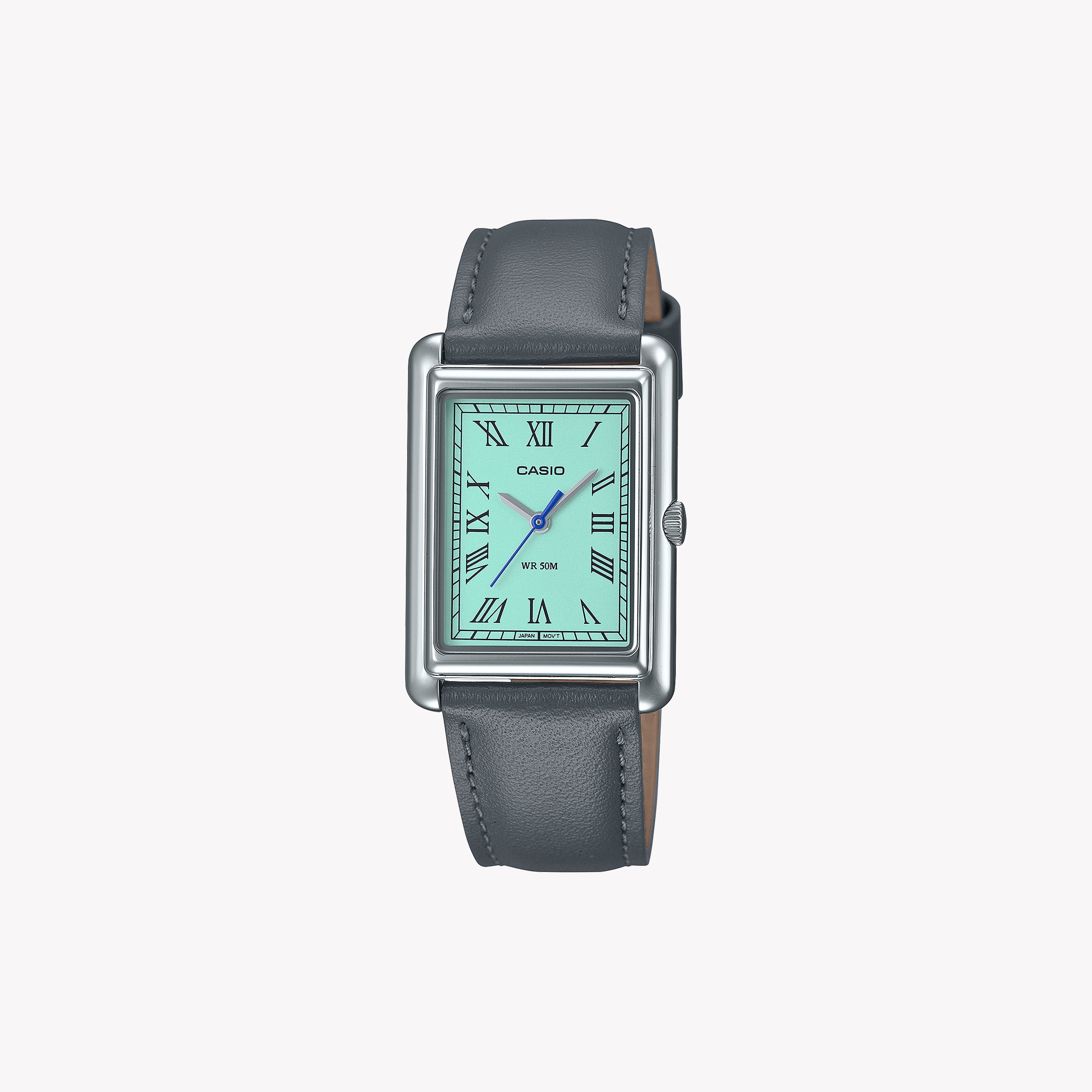 CASIO LTP-B165L-2BVEF DYNAMIC ELEGANCE - TURQUOISE BEAUTY IN SILVER WOMEN'S WATCH