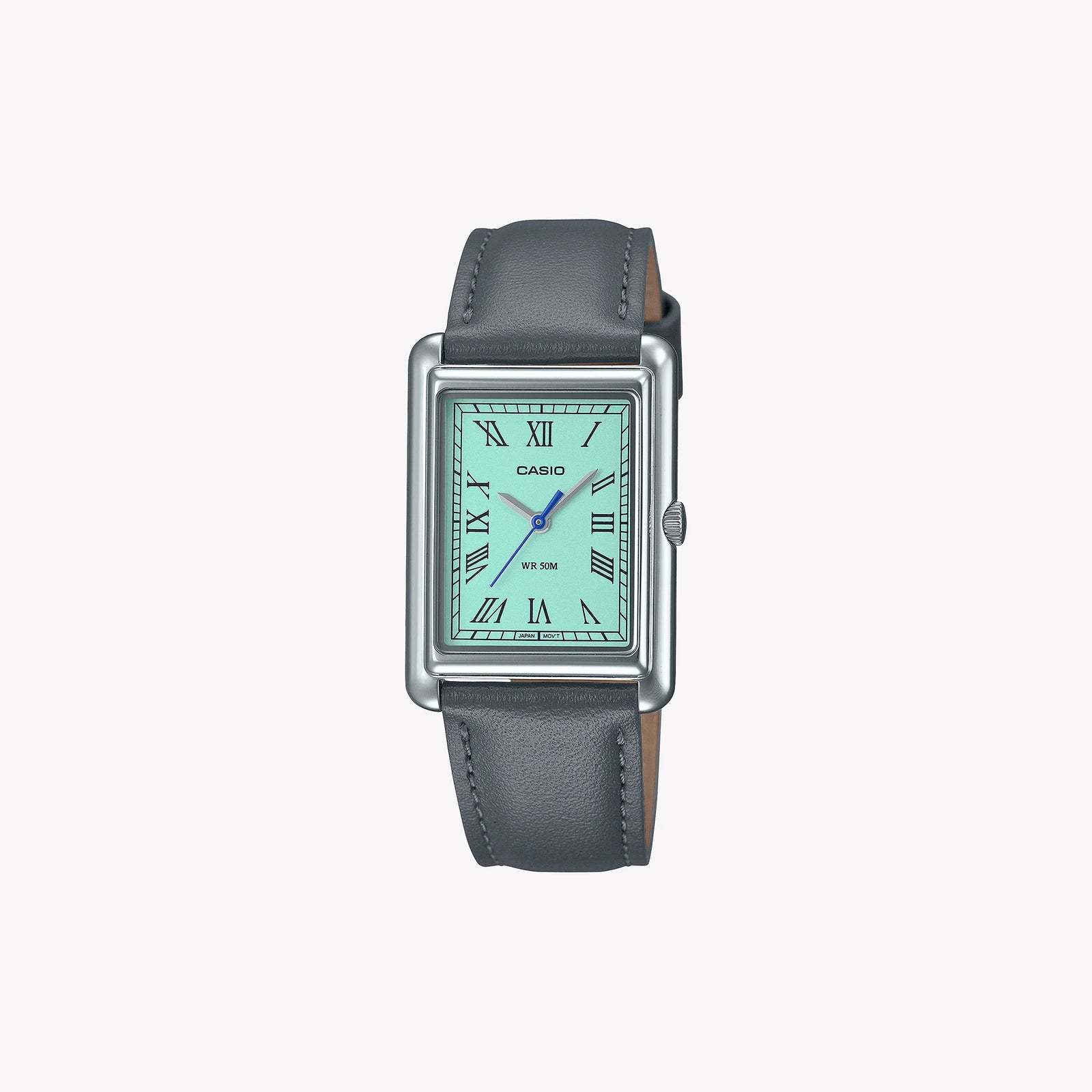 Casio Women's Silver Watch, Turquoise Dial | Ltp-B165l-2bvef by i-watch
