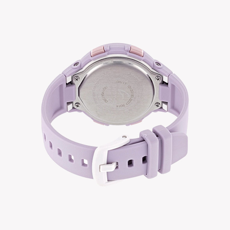 BSA-B100-4A2DR BABY-G - PINK POWER PLAY Women's Sporty Chic Watch for Active Adventures