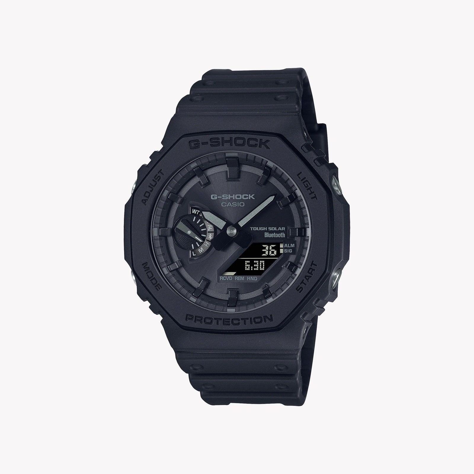 Casio Men's Black Resin Watch, Carbon Case | Ga-B2100-1a1er by i-watch