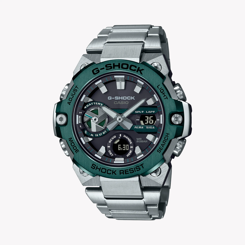 G-Shock Gst-B400cd-1a3dr - Elegantly Rugged Men's Watch With Stainless Steel & Digital Dial by i-watch