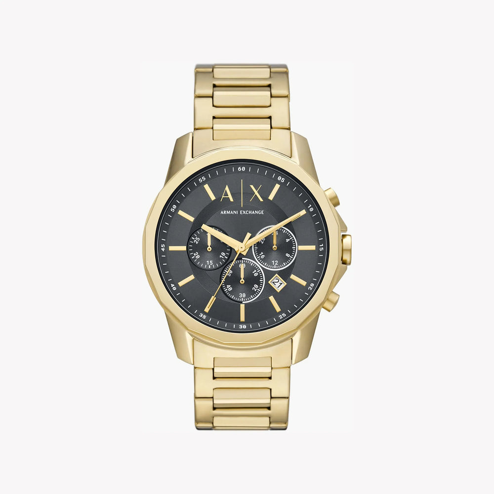 ARMIANI EXCHANGE AX1721 - BOLD GOLD TIMEPIECE FOR MODERN MEN