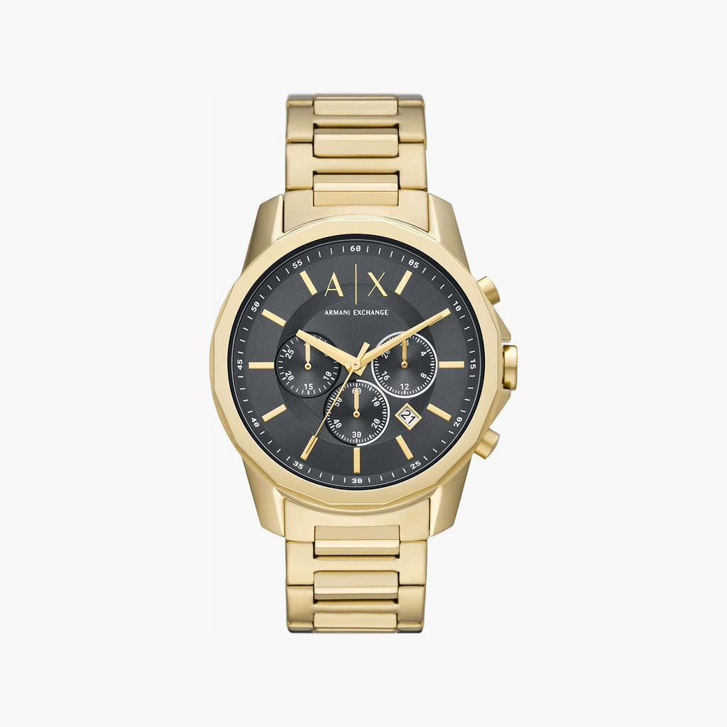 ARMIANI EXCHANGE AX1721 - BOLD GOLD TIMEPIECE FOR MODERN MEN
