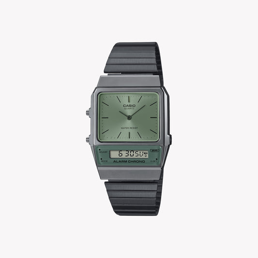 Casio AQ-800ECGG-3A Montre unisexe gris vintage