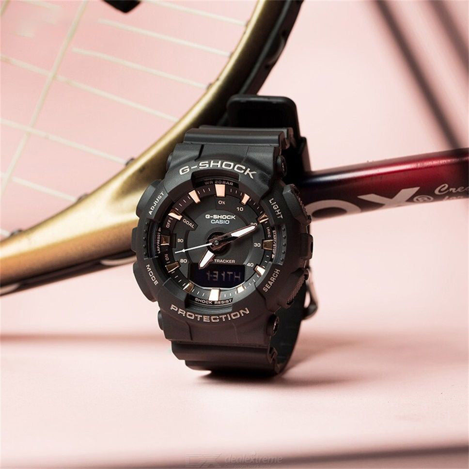 CASIO G-SHOCK GMA-S130PA-1ADR SPORTY ELEGANCE - CHIC BLACK RESIN WOMEN'S WATCH-i-Watch-3