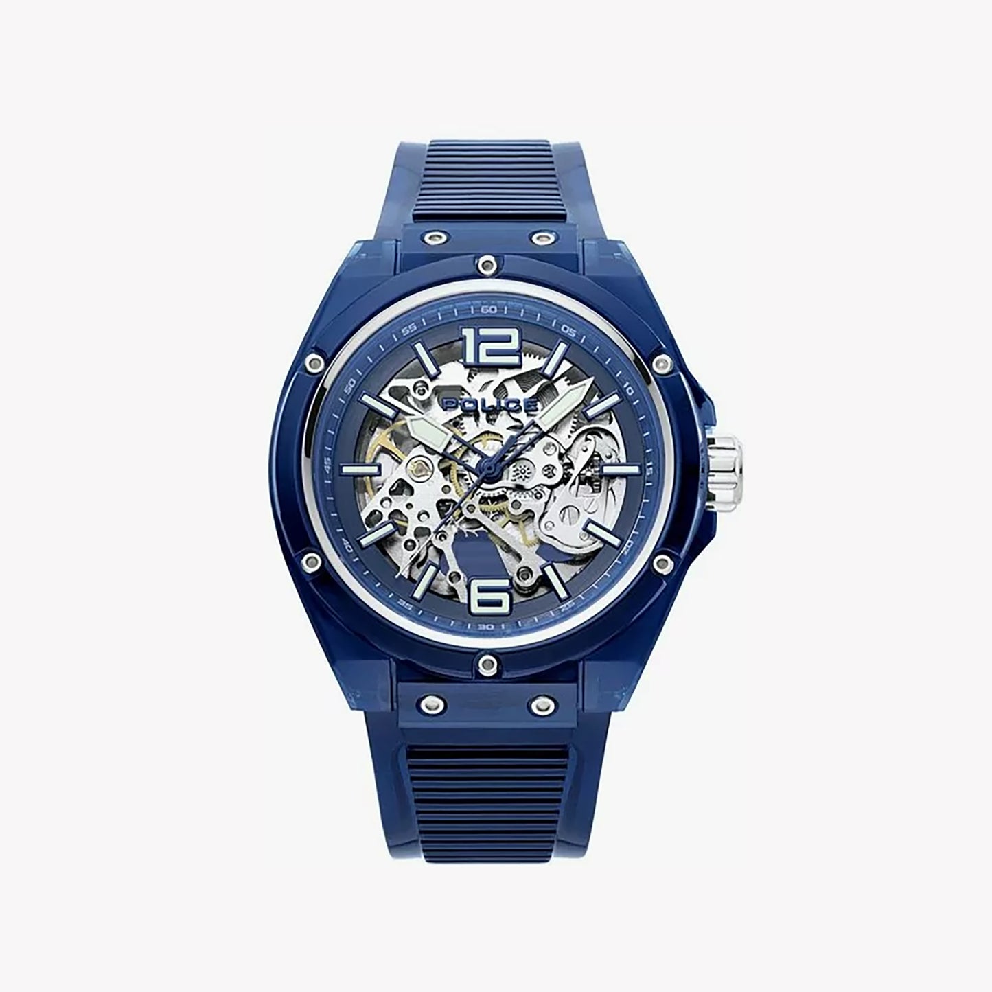 Montre pour homme POLICE P15924JPBL48P, boîtier 44 mm