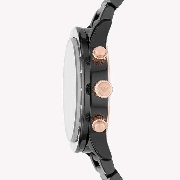 Emporio Armani Men's Black Stainless Steel Watch | Ar70002 by i-watch