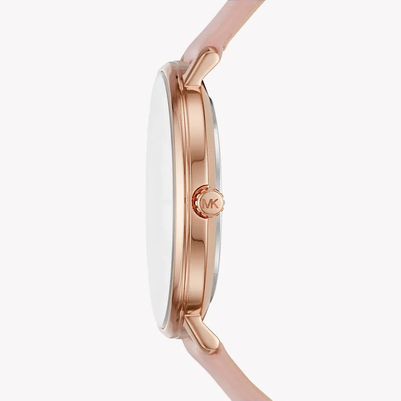 Michael Kors Women's Rose Gold Watch, Pink Leather | Mk1078set by i-watch
