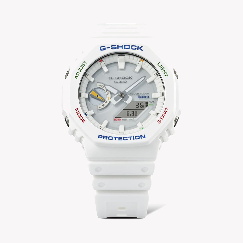 CASIO G-SHOCK GA-B2100FC-7ADR - VIBRANT ADVENTURER MEN'S WATCH with White Resin Band and Rugged Style-i-Watch-3