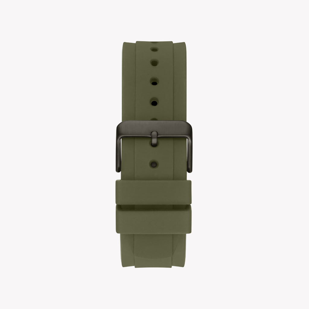 GUESS GW0340G3 STRIKING SILVER & GREEN - MODERN MEN'S DIGITAL WATCH-i-Watch-3