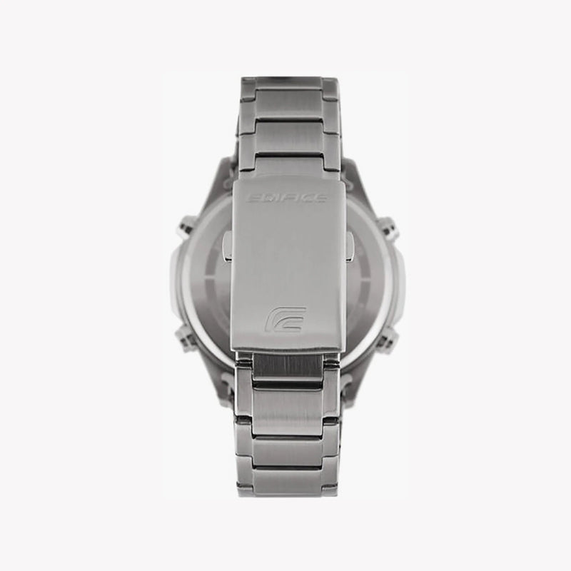 Edifice Men's Silver Watch, Black Dial | Efv-C120d-1aef by i-watch