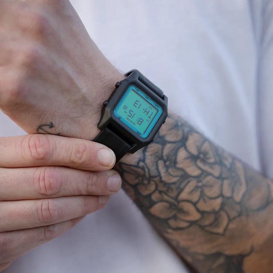 Nixon Men's Black Stainless Steel Watch, Rubber Band | A1309-5071 by i-watch