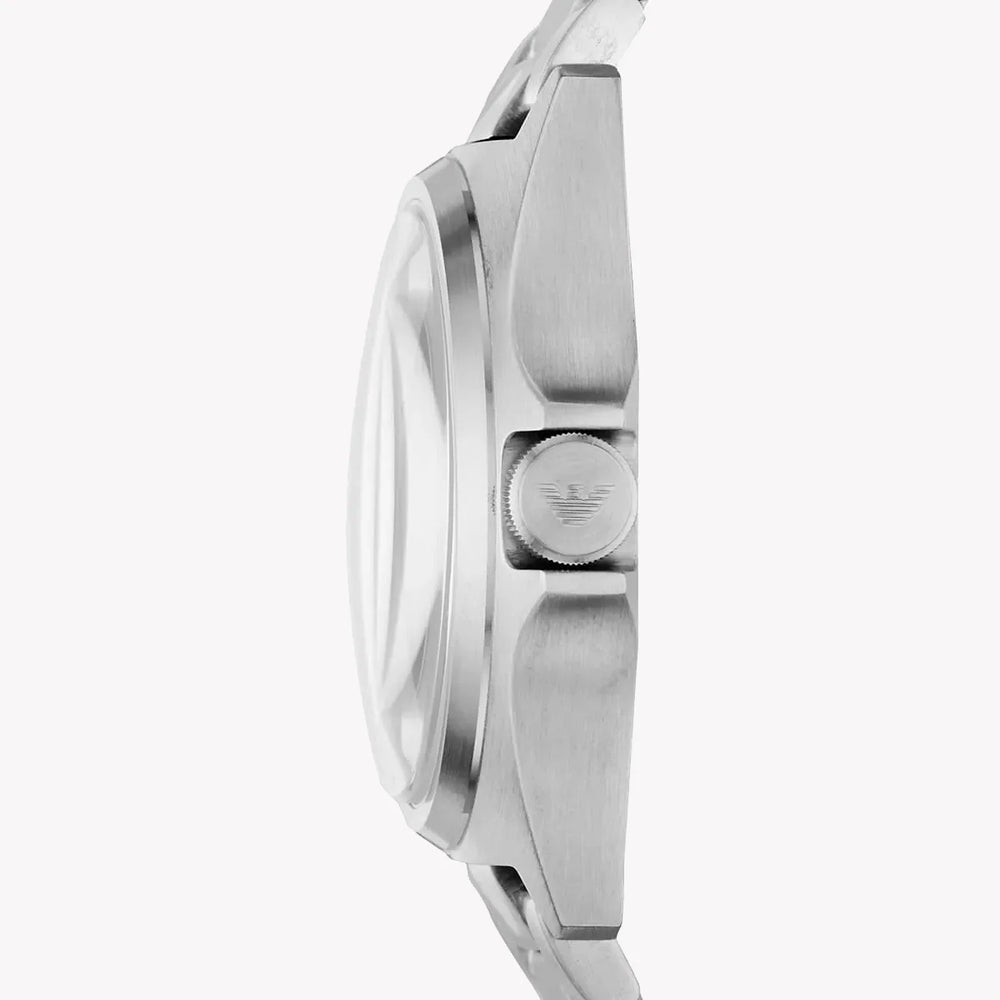 Emporio Armani Men's Silver Watch, Blue Dial | Ar11307 by i-watch