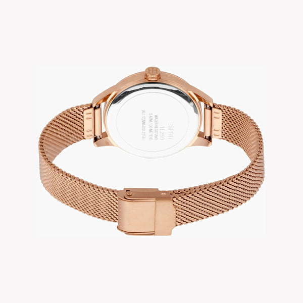 Esprit Women's Rose Gold Stainless Steel Watch, Silver Dial | ES1L259M1095 by i-watch